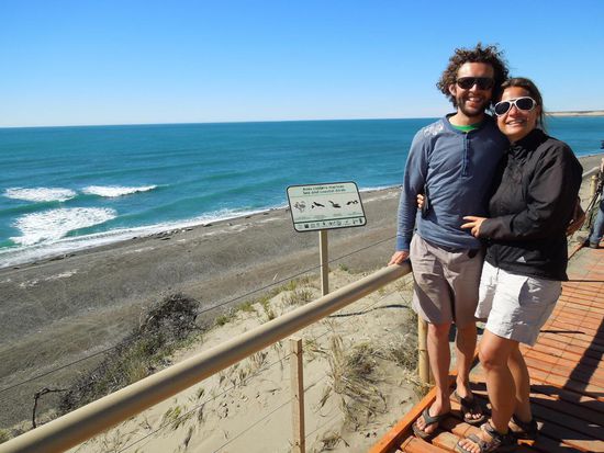 Wir 2 beim See-Elefanten-Ausguck