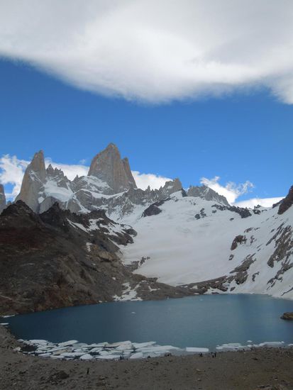 Am Ziel angekommen - Laguna de los Tres