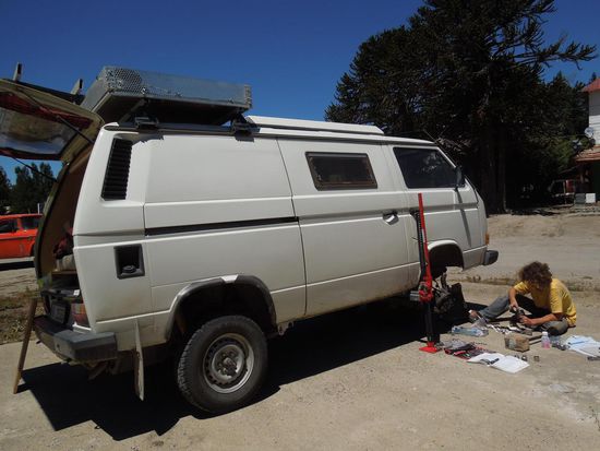 Schraubertag am Bussli