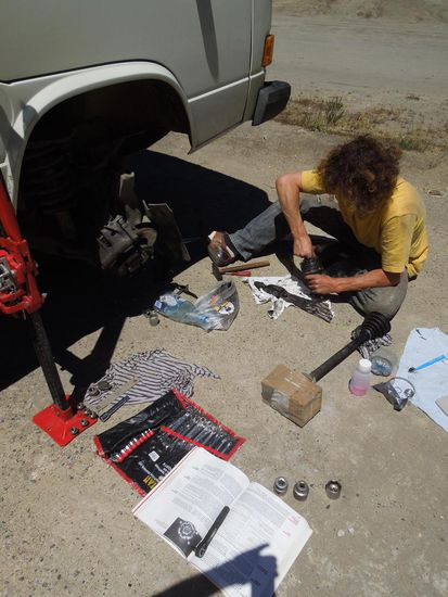 Ob das alles auch wieder beim Einbau seinen Platz findet? 