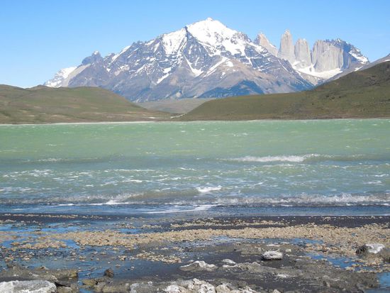 Panoramasicht von der Laguna Amarga