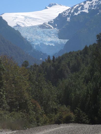 Der hängende Colgante Gletscher