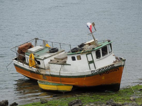 Zum Glück war die Fähre moderner 
