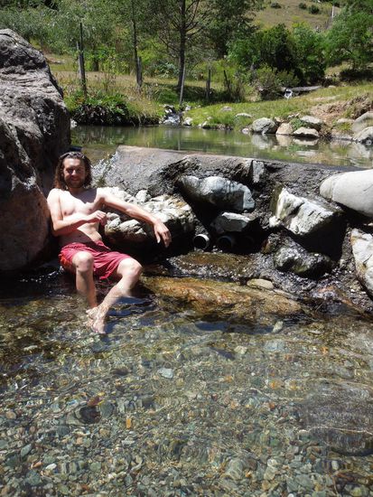 "Leo Lässig" beim Baden