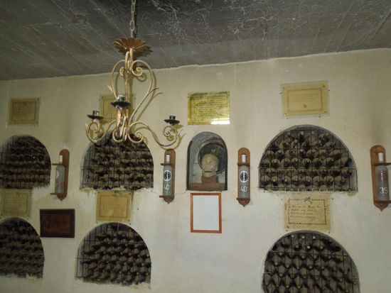 Der Keller in der Bodega Los Nichos