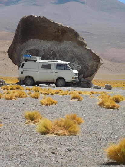 Perfekt windgeschützt auf 3700m