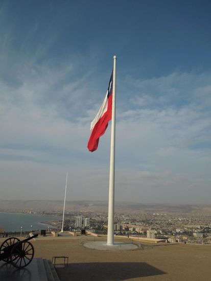 Der militärgesicherte "El Morro"-Hügel