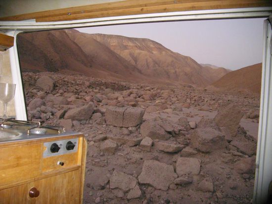 ... bot einen herrlichen Ausblick am Morgen!