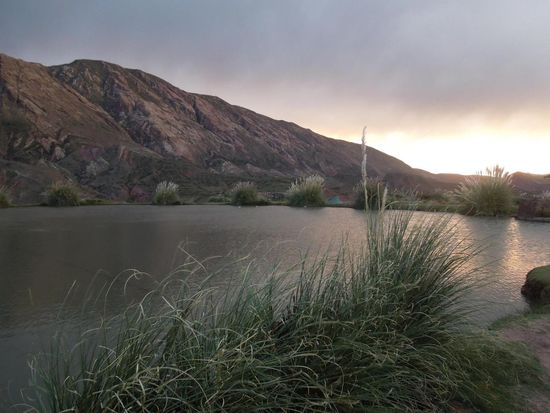 Abendstimmung am "Ojo del Inca"