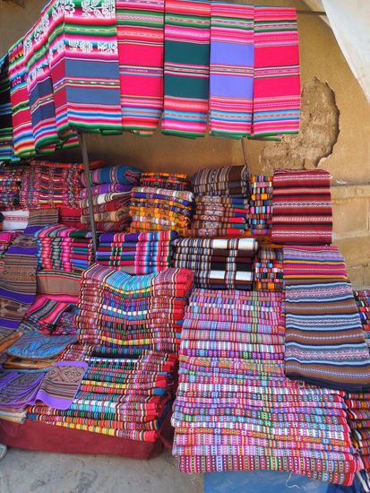 Schön bunt muss es für die Touristen sein 