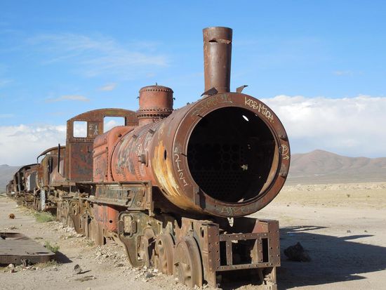 Ausrangiertes Alteisen