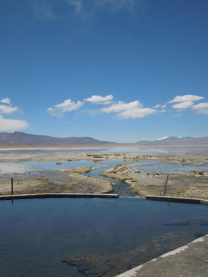 Ein herrlich warmer Pool ...