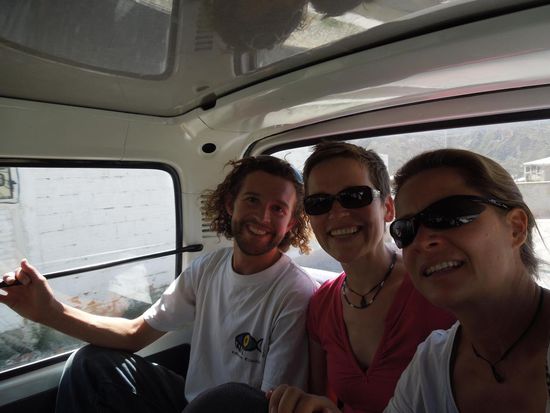 Auf gehts, ca 1 Stunde Fahrt bis ins Zentrum