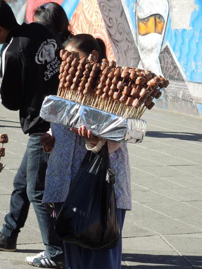 Noch was Süsses? Erdbeeren in Schokolade gehüllt ...