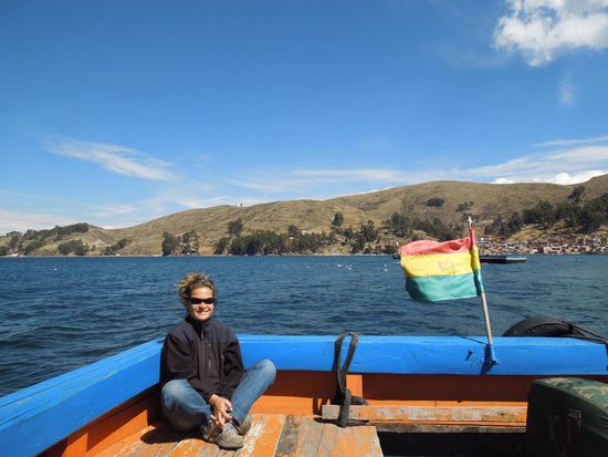 und seefeste Gwunderfizin geniessen die Überfahrt.