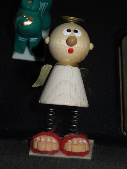 Seit Beginn der Reise dabei, unser Schutzengel Charly.