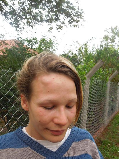 Das Stöckchen-Werfen für die Hunde muss ich erst noch üben ... SORRY Noemi!