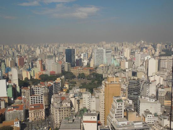 São Paulo liegt uns zu Füssen