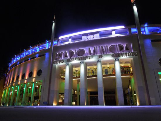 Das Fussballmuseum - hier lebt die Geschichte des brasilianischen Fussballs ...