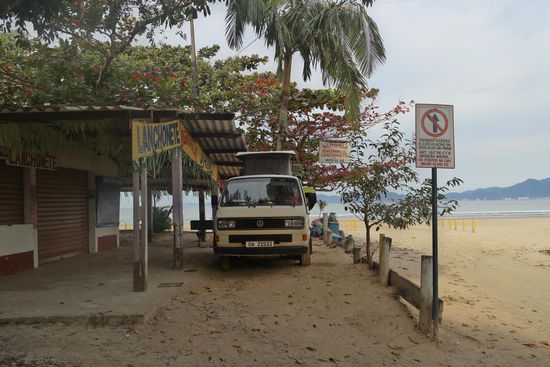 Strandplatz bei Berioga