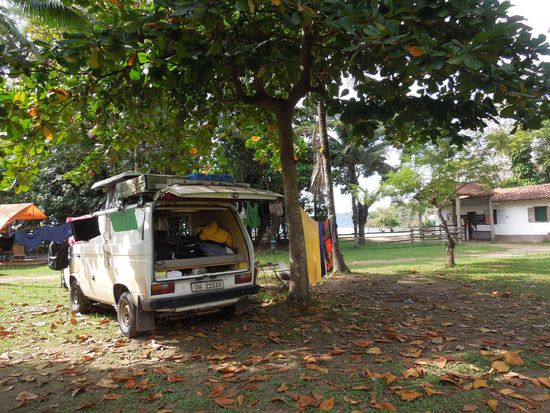 Campingplatz direkt am Meer