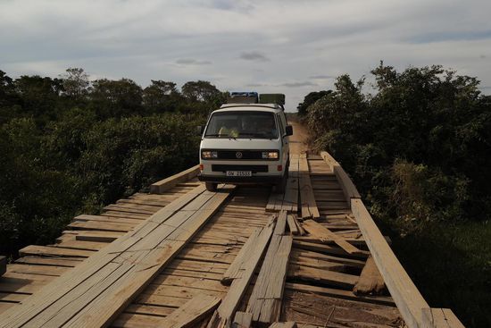 Ein bisschen Gewicht verlagern, dann ist auch das kein Problem 