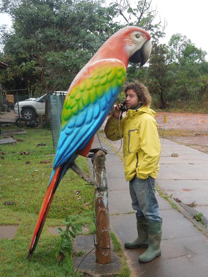 Kein Empfang bei diesem grossen "Putzi-Phone"