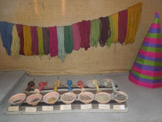 Bunte Alpacawolle - alles reine Naturfarben