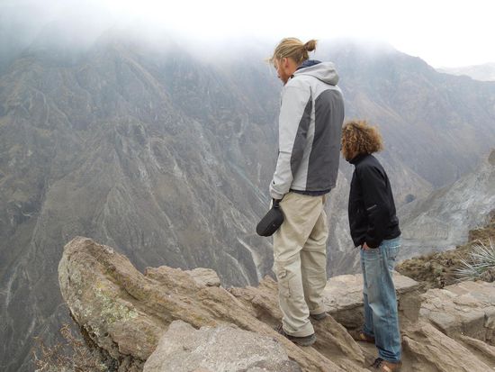 Die beiden Herren auf der Suche ...