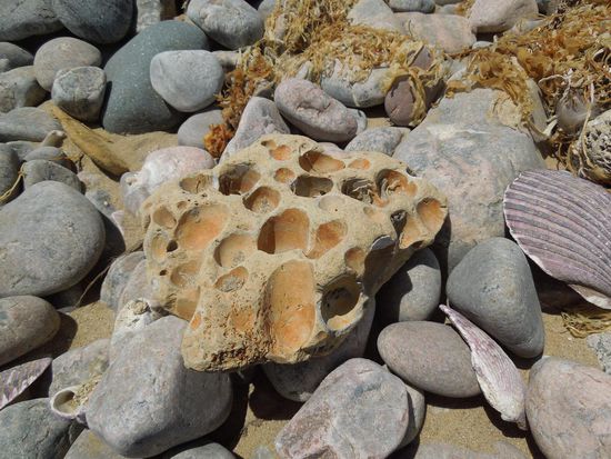 Ein echter Schweizer Käse - leider nur aus Stein 
