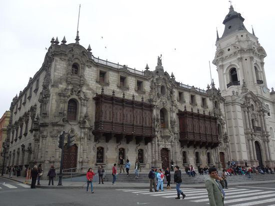 Kathedrale in der Altstadt Limas