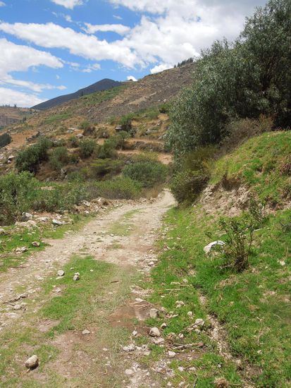 Und dann ging es talabwärts