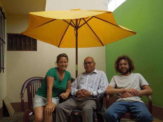 Zwei Gwunderfize mit Oskar