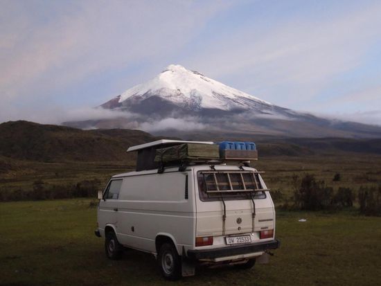 Schlafplatz mit Ausblick 