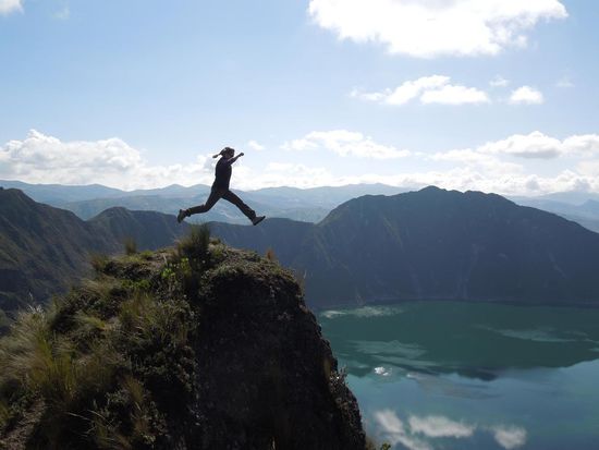 Abgehoben vor Glück!