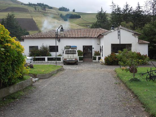 Der Bauernhof "Posada de Tigua"