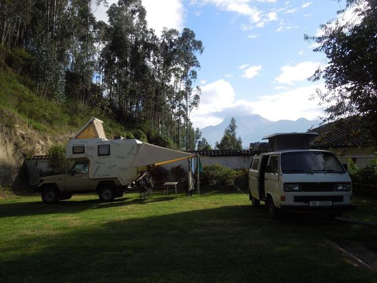 Silvester-Plätzchen in Otavalo