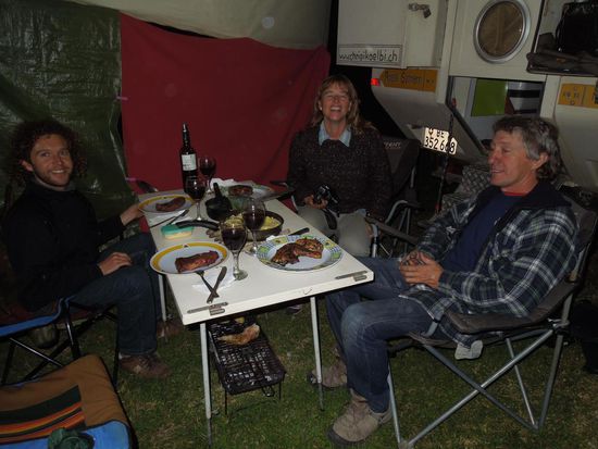 Stimmige Runde im alten Jahr