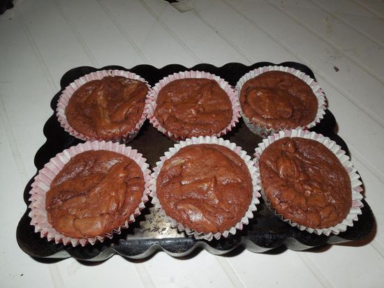 Perfekt gebackene Schokoküchli zum Dessert