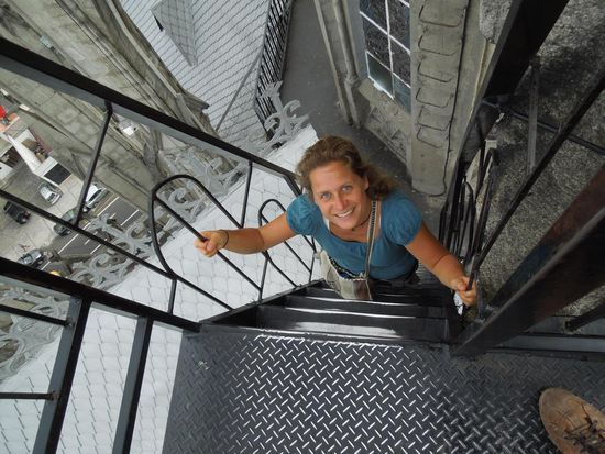 Ganz schön hoch ...