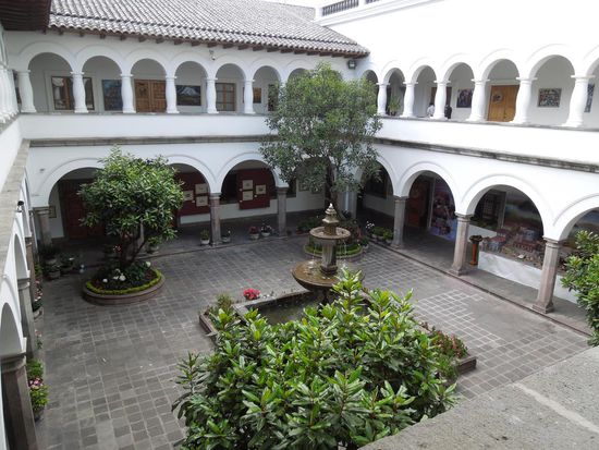 Innenhof des Palastes