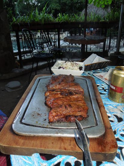 Ein köstliches Geburtstagsessen ...