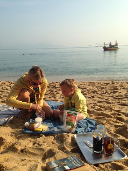 oder direkt am Strand am Maenam Beach? Beide Plätze waren traumhaft.