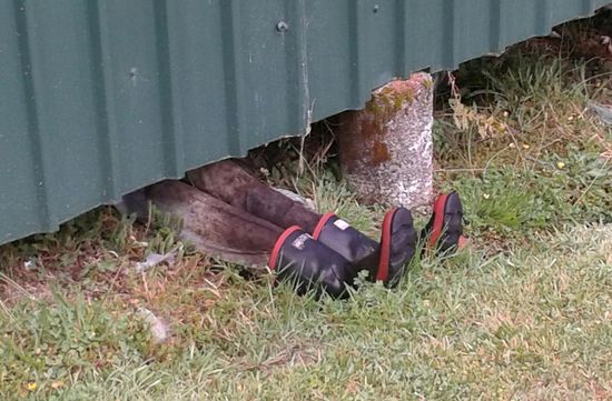 Upps-wer liegt denn da?