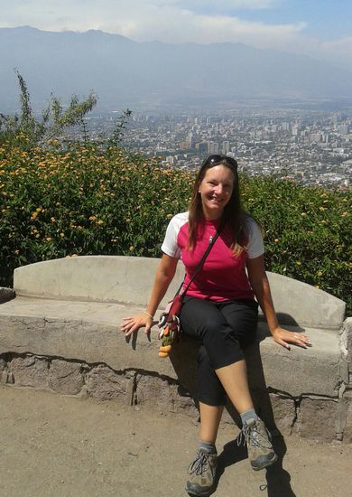 Über den Dächern von Santiago de Chile - Cerro San Cristobal