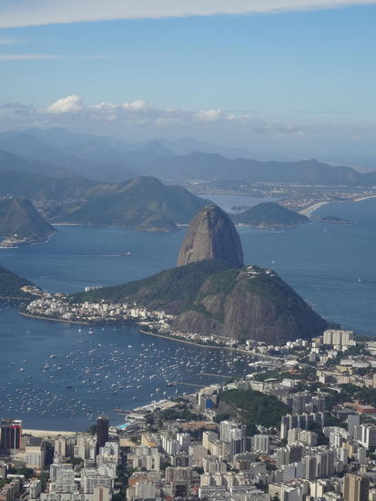 Blick auf den Pao de Açucar (Zuckerhut) und Teile der Stadt. Ich brauche keine Postkarte mehr!