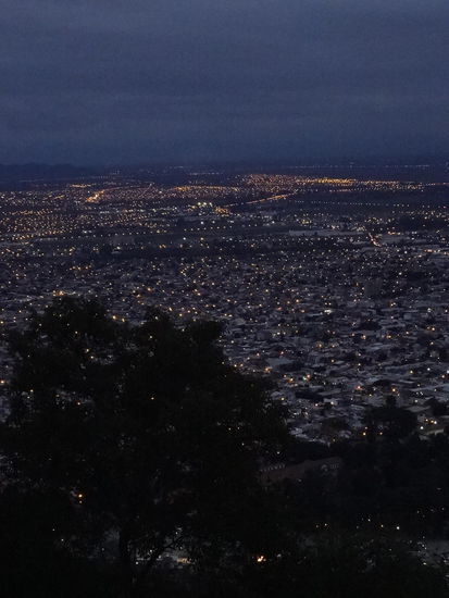 Ein Meer von Lichtern... Salta ist größer, als ich gedacht habe!