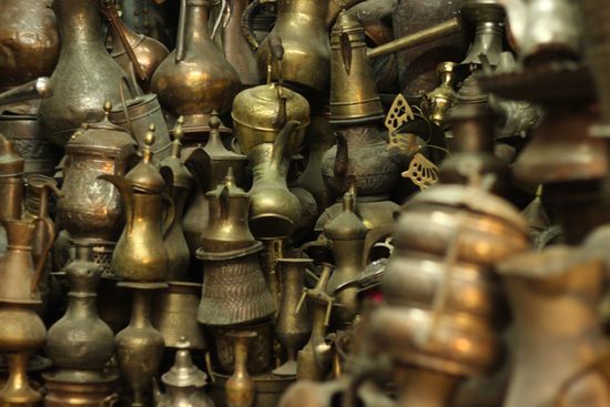 Auf dem Basar im christlichen Quartier in der Altstadt