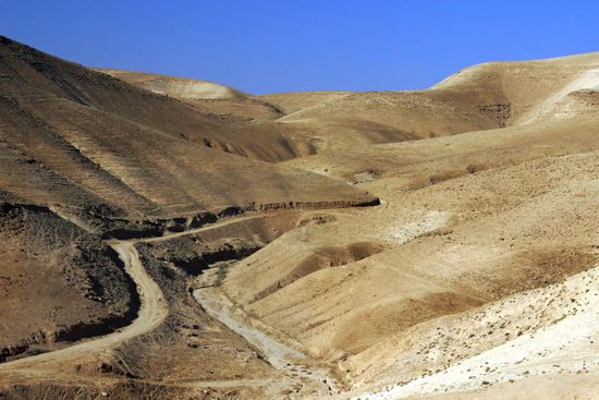 auf dem Weg ans Tote Meer