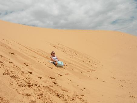 Rodeln in der Sahara Asiens I